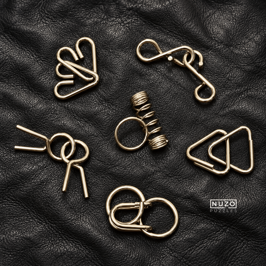 POCKET SIX | Coleção com 6 Enigmas de Metal